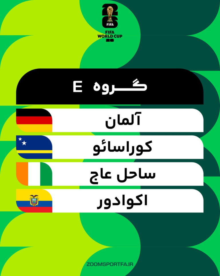 گروه‌ E جام جهانی زوم اسپورت