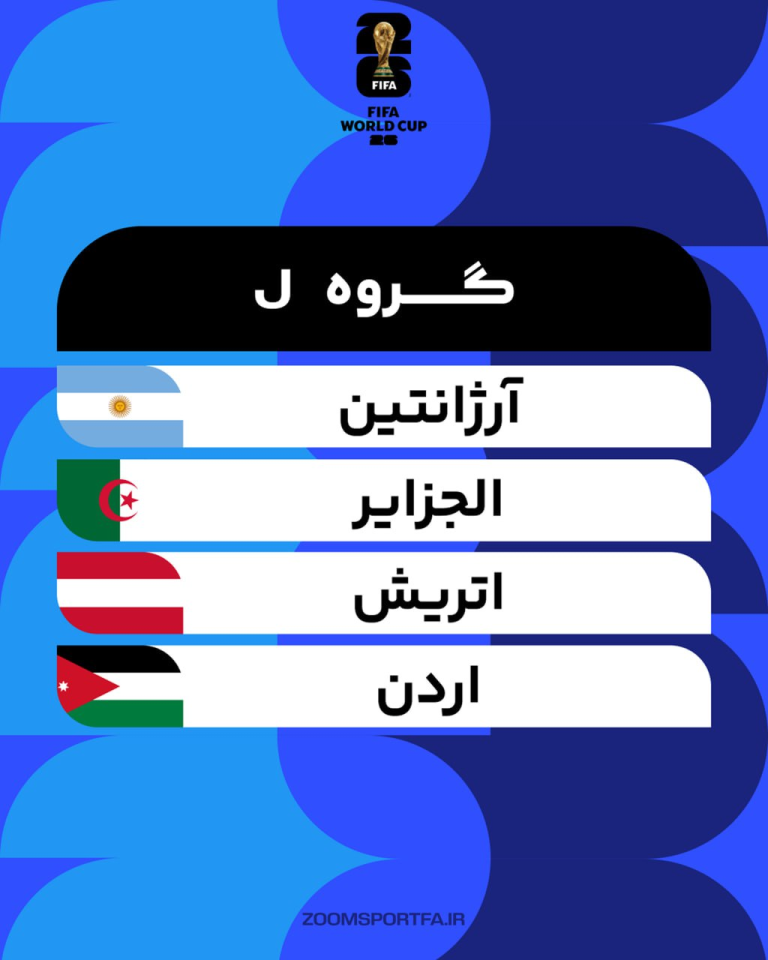 گروه‌  J جام جهانی زوم اسپورت